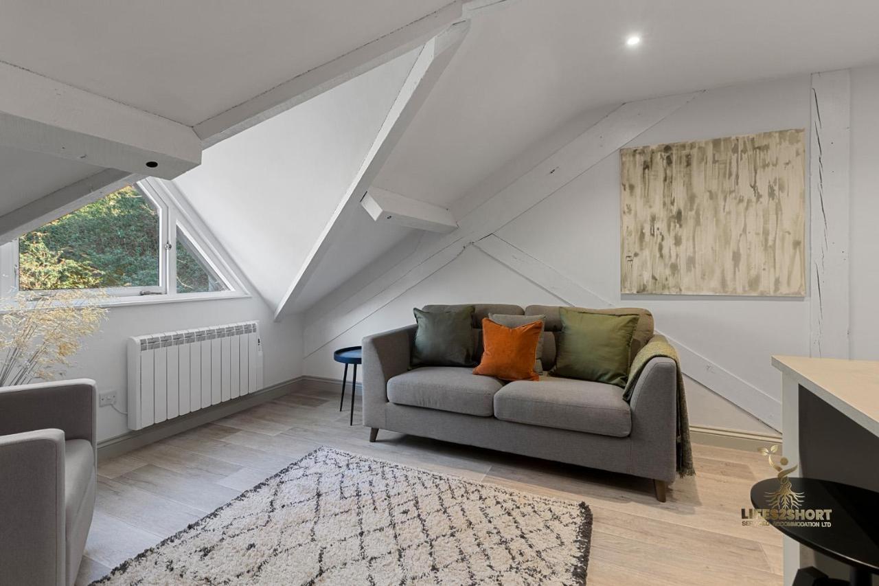 Luxe Courtyard Apartment For 4 Near Exeter City Centre Zewnętrze zdjęcie